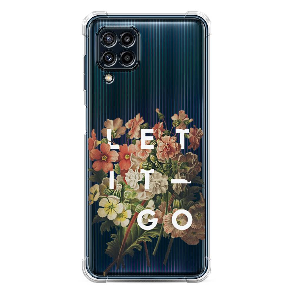 фото Противоударный силиконовый чехол "let it go" на samsung galaxy m32 awog