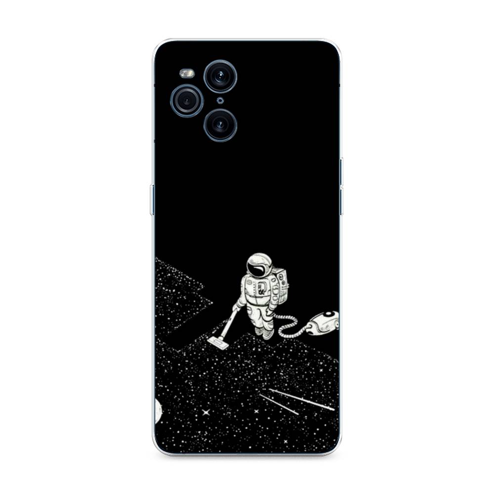 

Чехол Awog на Oppo Find X3 Pro "Космонавт с пылесосом", Разноцветный, 255750-4