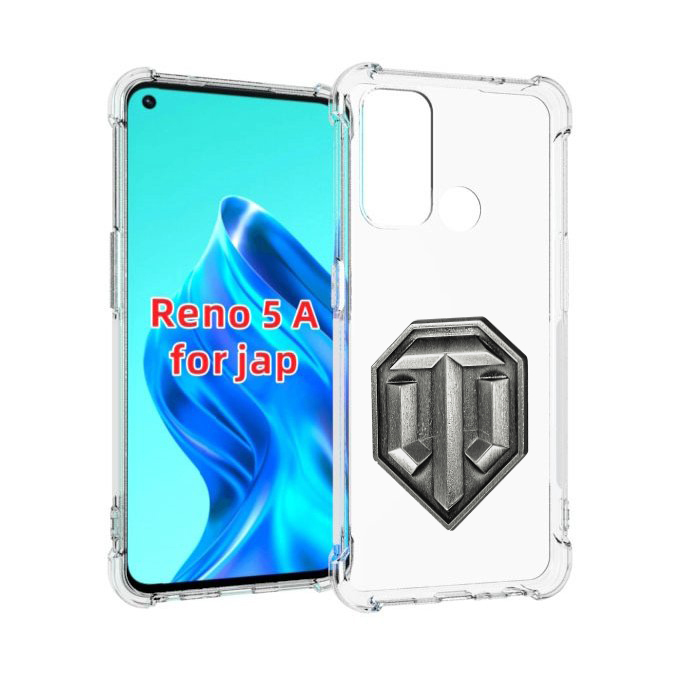 

Чехол MyPads world-of-tanks мужской для Oppo Reno 5A, Прозрачный, Tocco