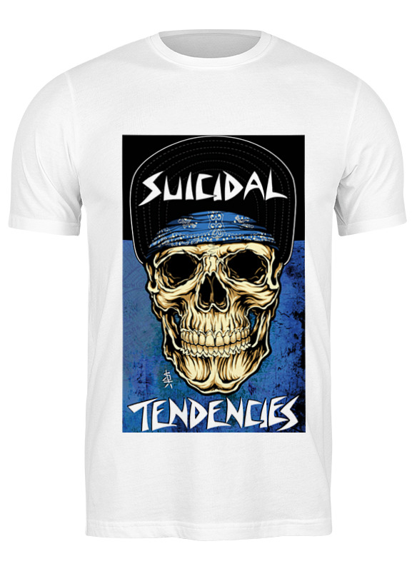 

Футболка мужская Printio Suicidal tendencies белая S, Белый, Suicidal tendencies