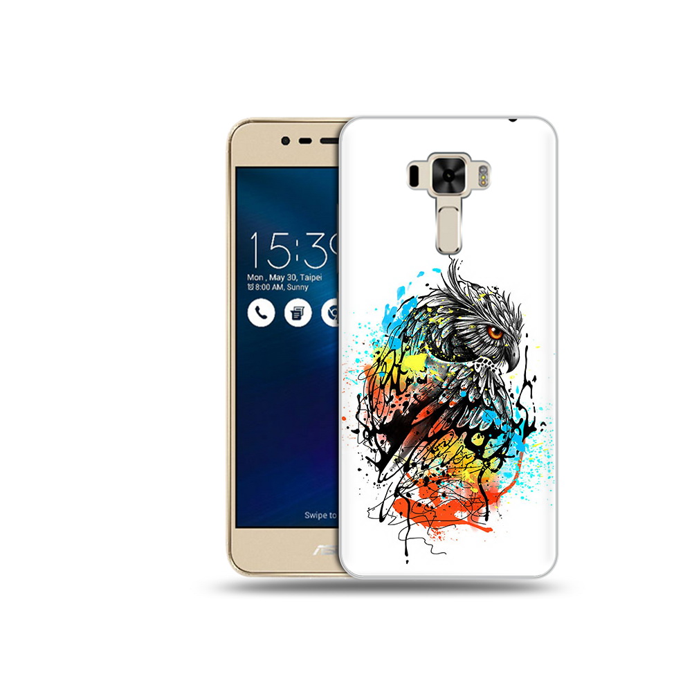 Чехол MyPads Tocco для Asus ZenFone 3 Творческая сова (PT40480.655.170)