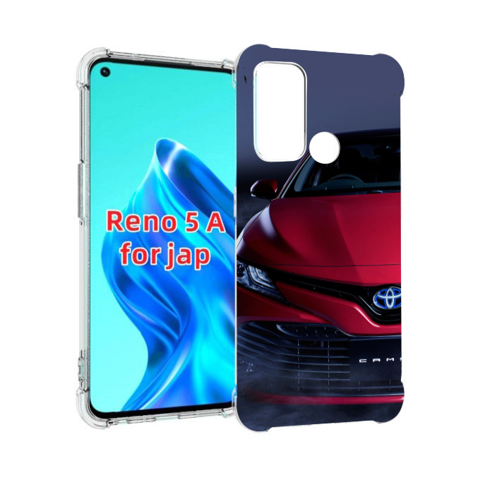 

Чехол MyPads toyota 1 для Oppo Reno 5A, Прозрачный, Tocco