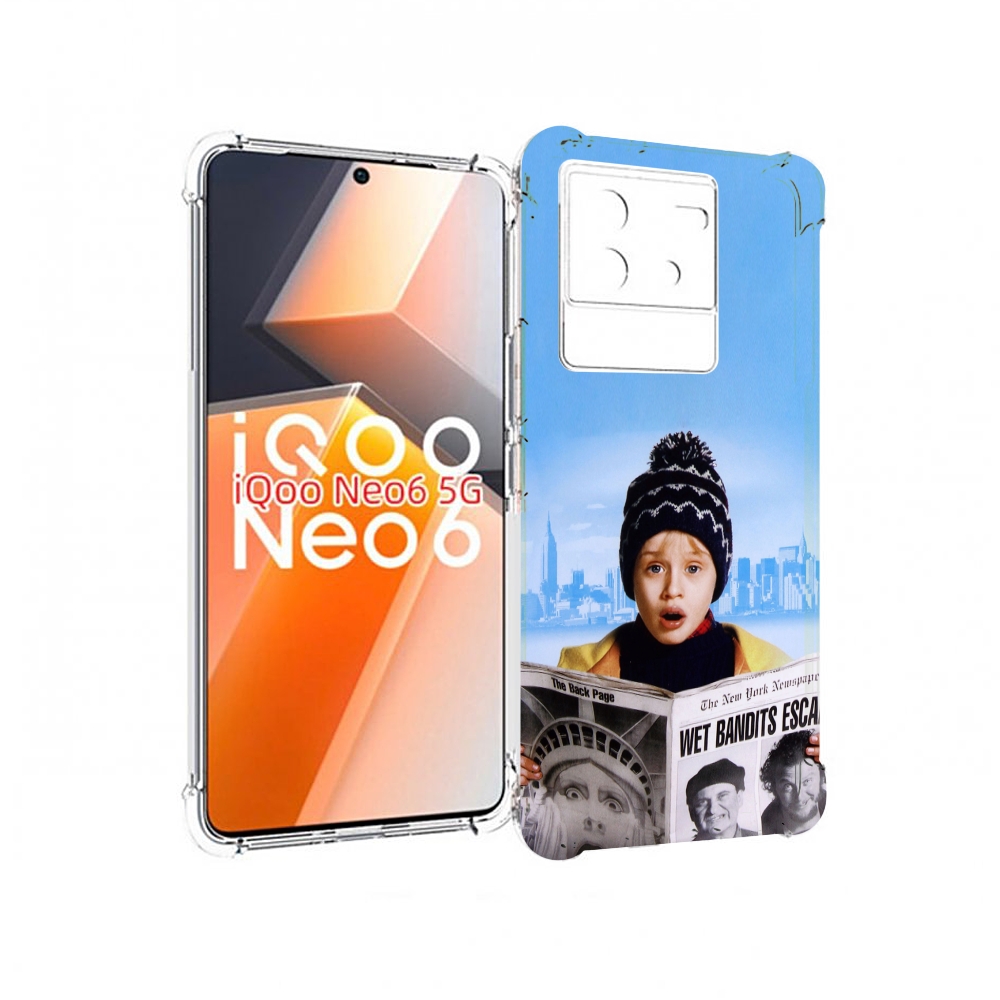 

Чехол MyPads один-дома-детский для Vivo iQoo Neo 6 5G, Прозрачный, Tocco