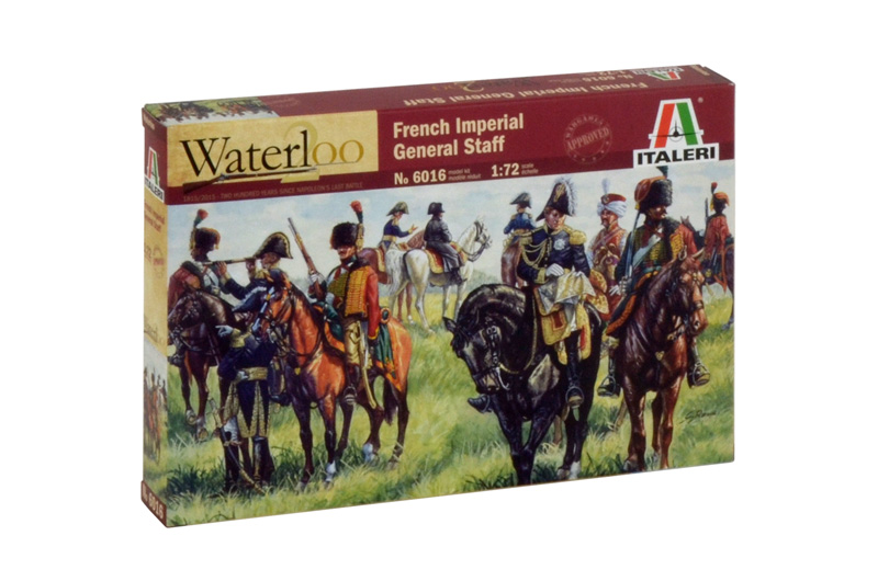 фото Сборная модель italeri 1/72 napoleon's general staff 6016