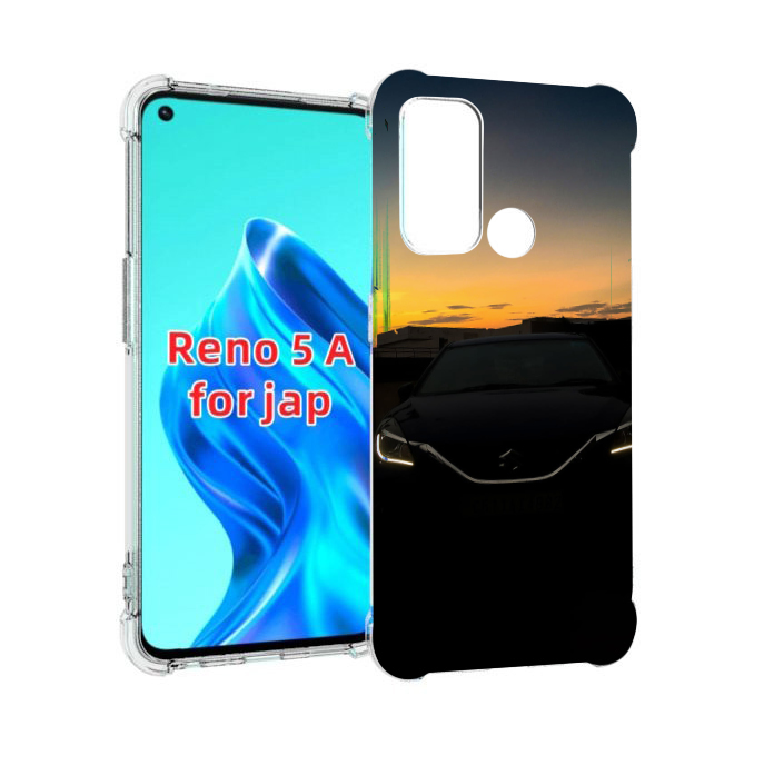 

Чехол MyPads suzuki 2 сузуки мужской для Oppo Reno 5A, Прозрачный, Tocco