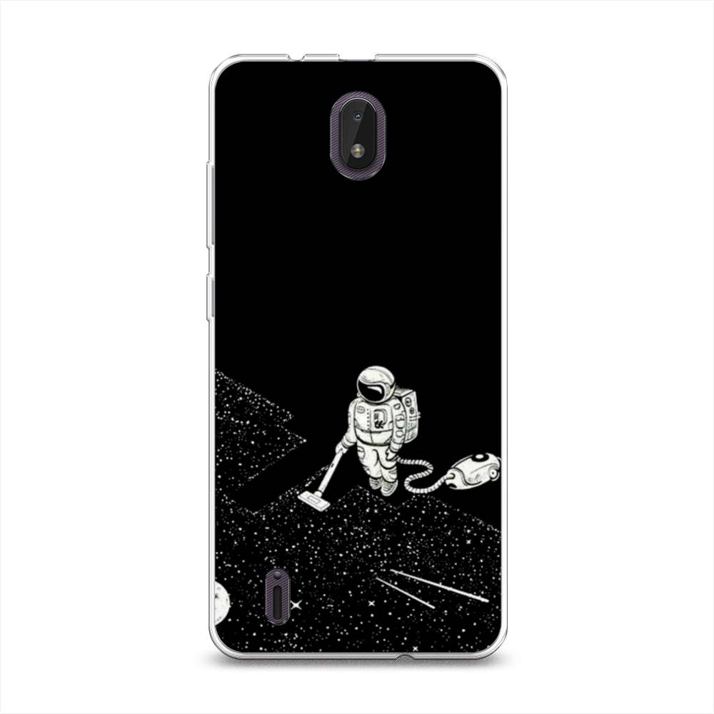 

Чехол Awog на Nokia C01 Plus / Нокиа C01 Плюс "Космонавт с пылесосом", Разноцветный, 125250-4