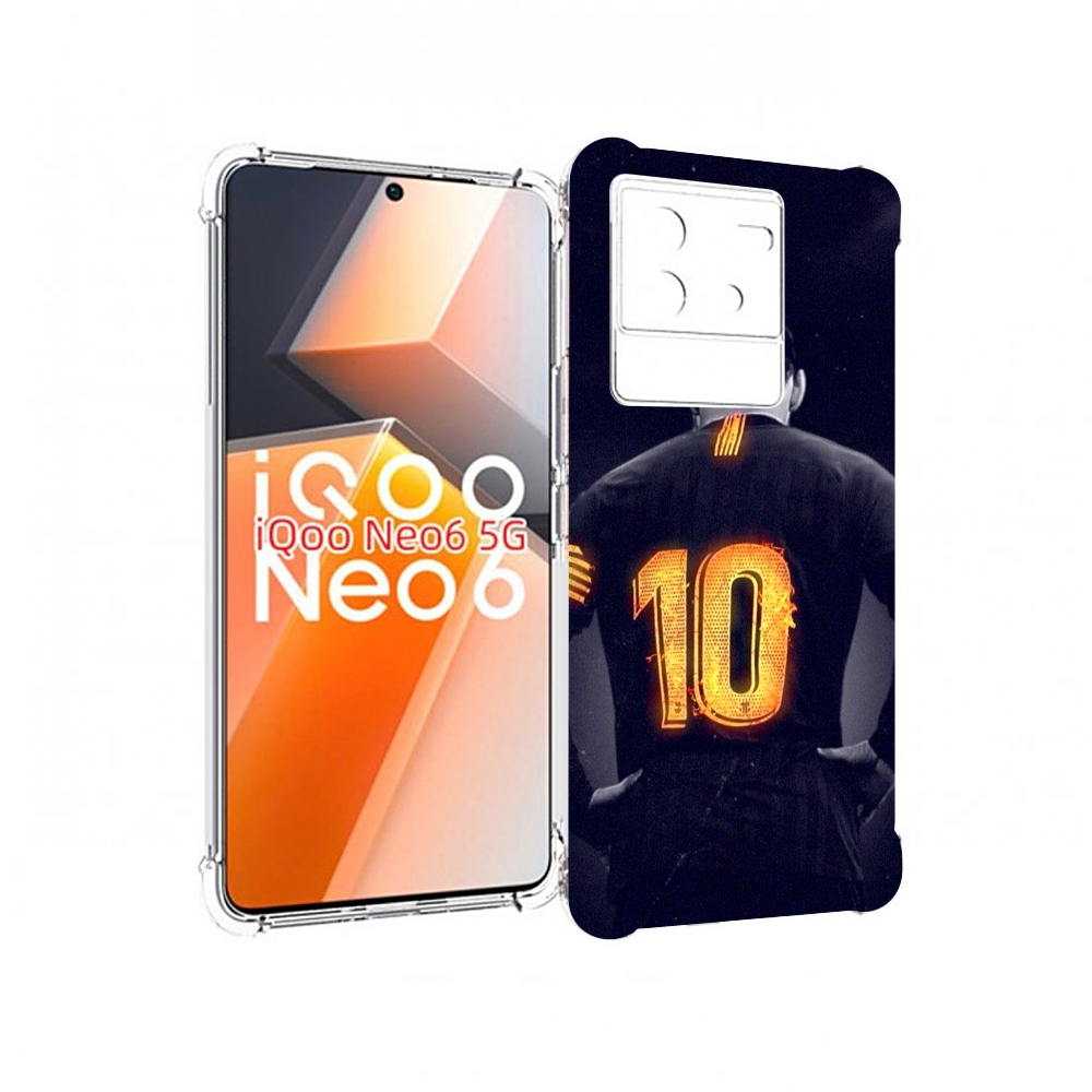 

Чехол MyPads номер-10 для Vivo iQoo Neo 6 5G, Прозрачный, Tocco