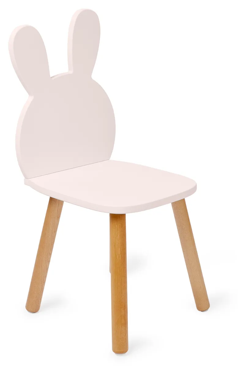 фото Стул детский krolik chair (розовый) happy baby 91007