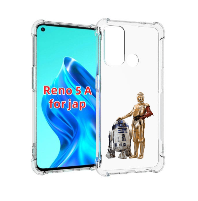 

Чехол MyPads starwars-звездные-воины для Oppo Reno 5A, Прозрачный, Tocco