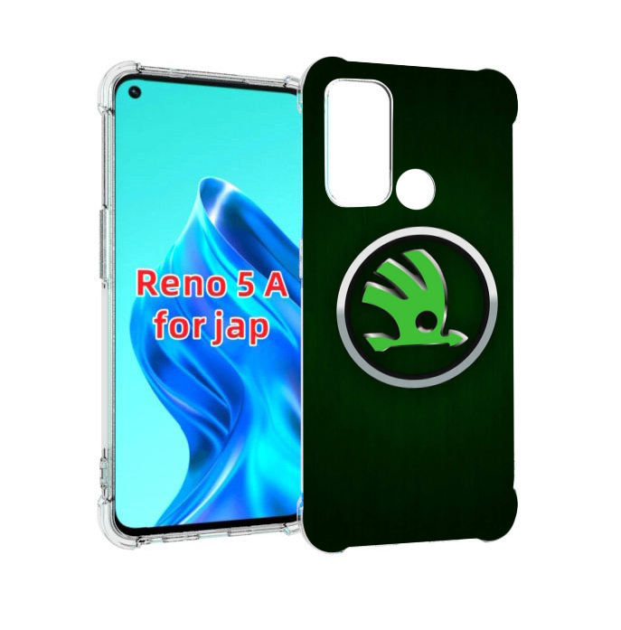 

Чехол MyPads skoda-шкода-3 мужской для Oppo Reno 5A, Прозрачный, Tocco