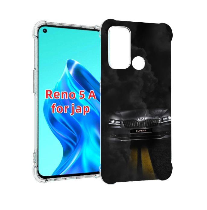 

Чехол MyPads skoda 1 для Oppo Reno 5A, Прозрачный, Tocco