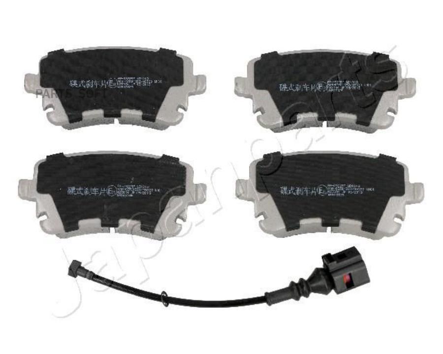 

Колодки тормозные VOLKSWAGEN T5 03 /MULTIVAN 03 с датчиком задние 1 JAPANPARTS PP-0922AF