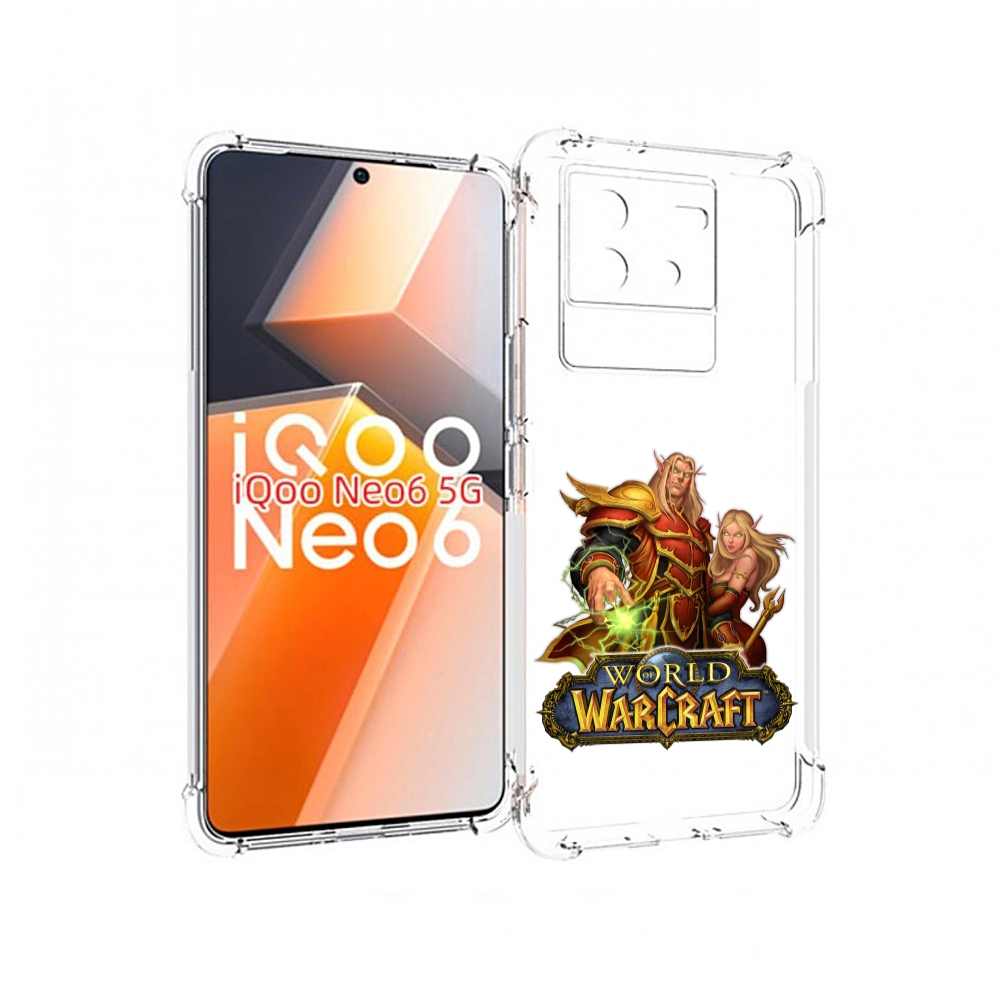 

Чехол MyPads варкрафт2 для Vivo iQoo Neo 6 5G, Прозрачный, Tocco