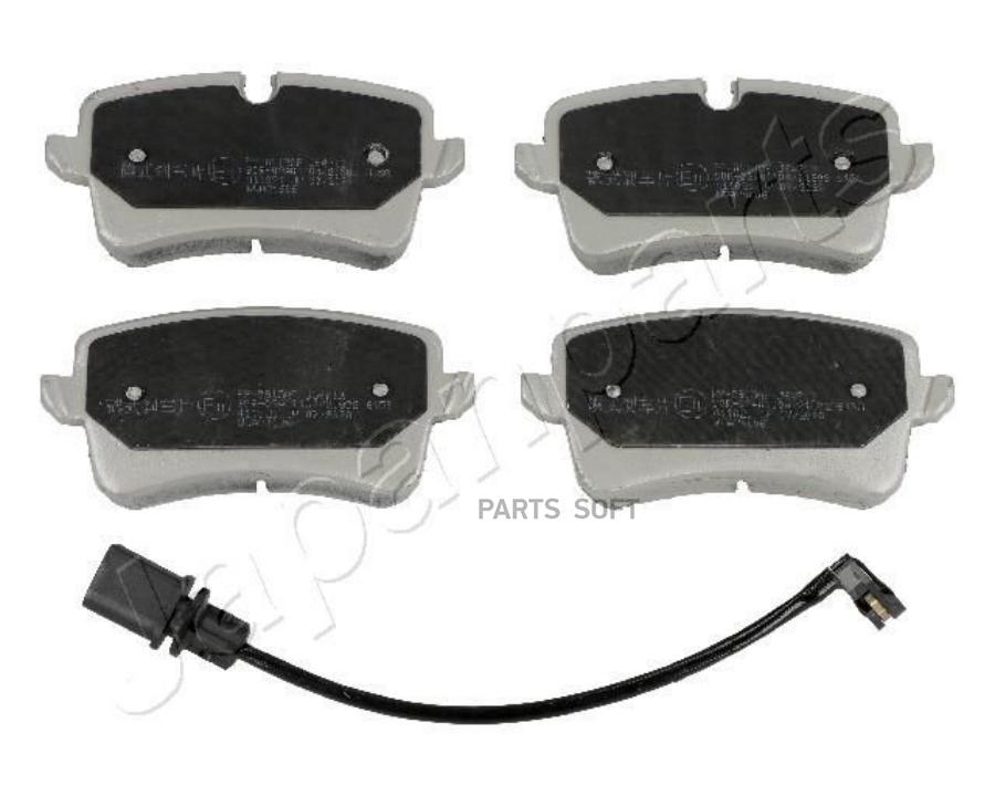 

Колодки тормозные AUDI A6 11-/A7 10- задние с датч. JAPANPARTS