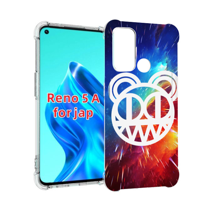 

Чехол MyPads radiohead cosmos для Oppo Reno 5A, Прозрачный, Tocco