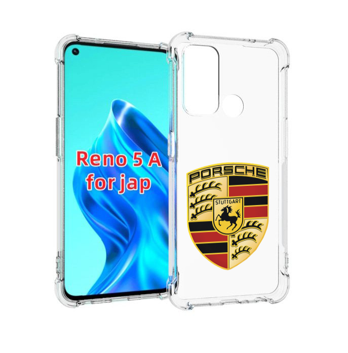 

Чехол MyPads porsche-порш-5 мужской для Oppo Reno 5A, Прозрачный, Tocco