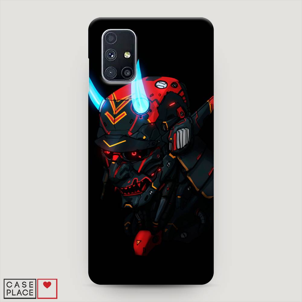 

Пластиковый чехол "Неоновый самурай" на Samsung Galaxy M51, 2101520-5