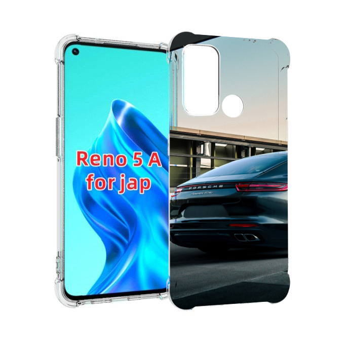 

Чехол MyPads porsche порш 4 для Oppo Reno 5A, Прозрачный, Tocco