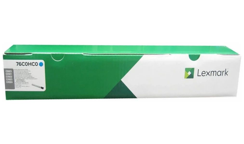 

Картридж для лазерного принтера Lexmark (76C0HC0) голубой, оригинальный