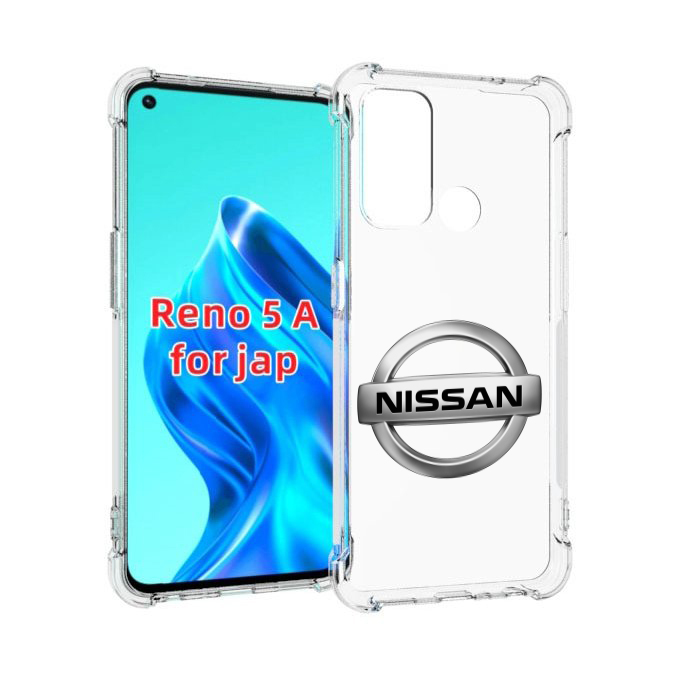 

Чехол MyPads nissan-3 мужской для Oppo Reno 5A, Прозрачный, Tocco