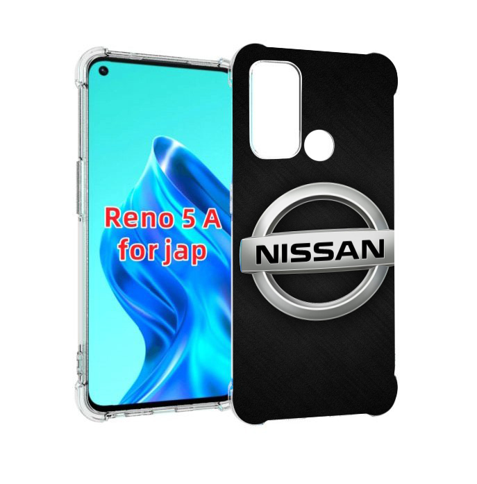 

Чехол MyPads nissan 2 мужской для Oppo Reno 5A, Прозрачный, Tocco