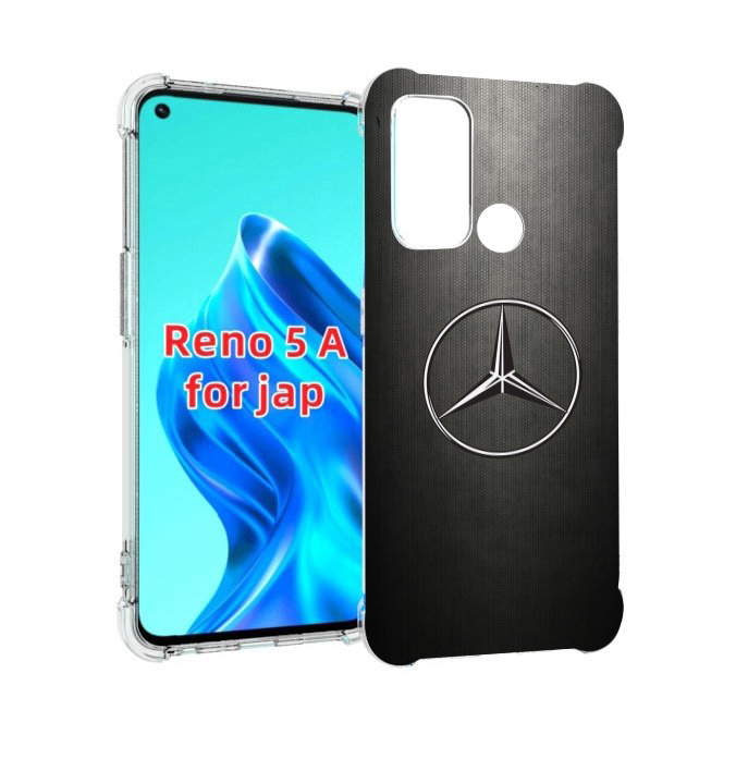 

Чехол MyPads mercedes мерседес 3 мужской для Oppo Reno 5A, Прозрачный, Tocco