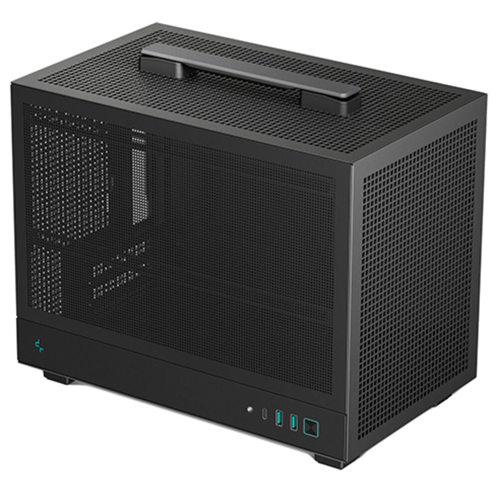 

Корпус компьютерный Mini-ITX Deepcool CH160 Mesh Black, CH160 Mesh