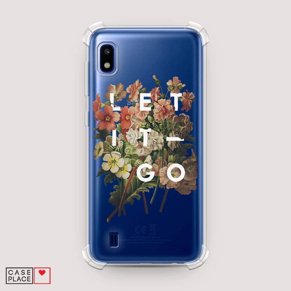 

Чехол Awog на Samsung Galaxy A10 "Let it Go", Разноцветный, 27951-1