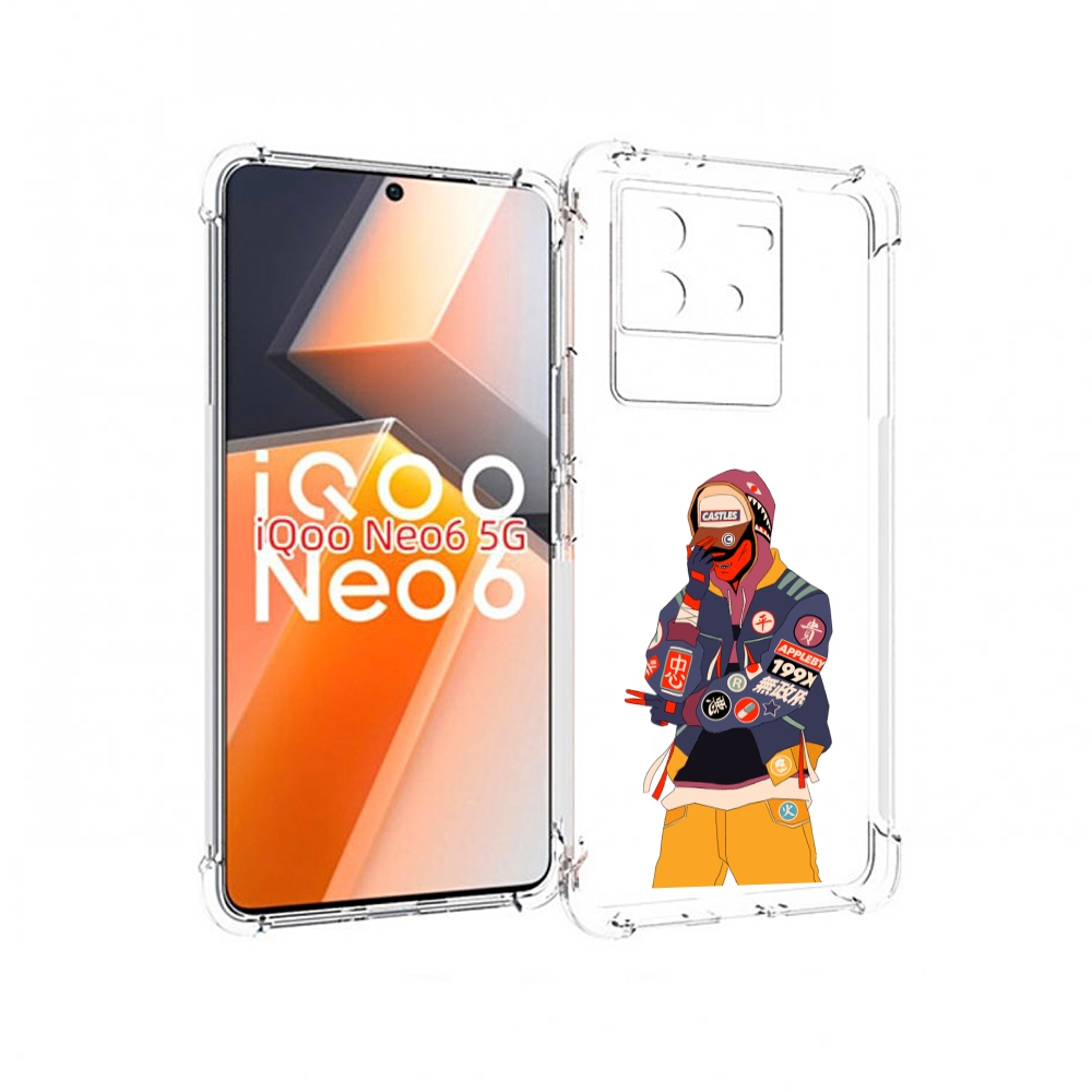 

Чехол MyPads модник для Vivo iQoo Neo 6 5G, Прозрачный, Tocco