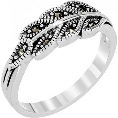 

Кольцо с марказитами из серебра р. 17,5 Марказит HR1404-13212, HR1404-13212