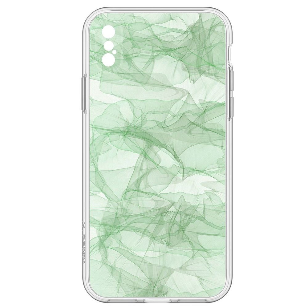 

Чехол-накладка Абстракт 8 для iPhone X, Прозрачный