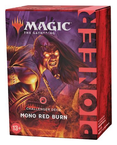 фото Колода wizards of the coast mtg pioneer challenger deck 2021 mono red burn на англ. языке