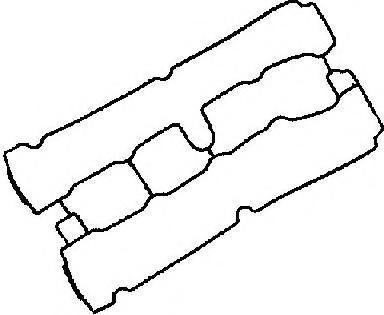 

71-34304-00_прокладка клапанной крышки! Opel Astra/Vectra 1.8 16V DOHC 98>