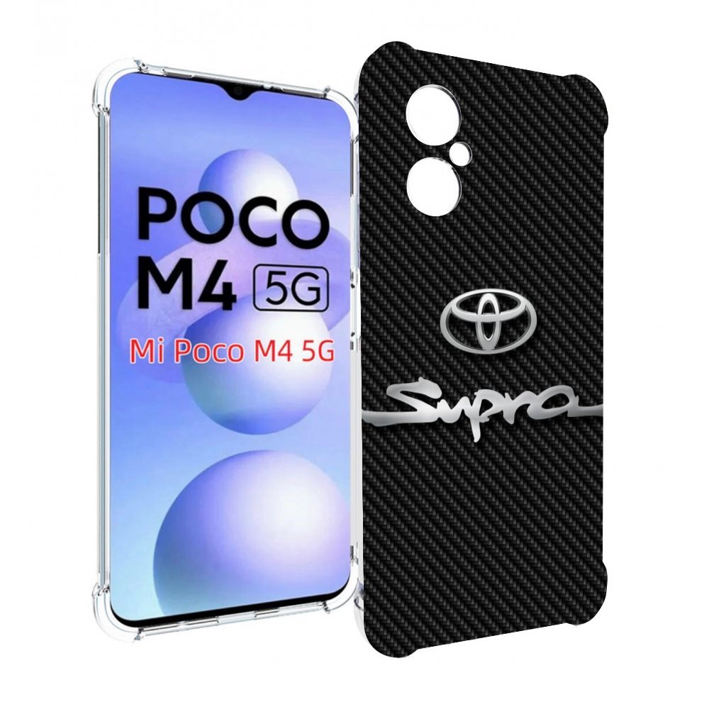 

Чехол Mypads Toyota 2 Для Poco M4 5G, Прозрачный, Tocco