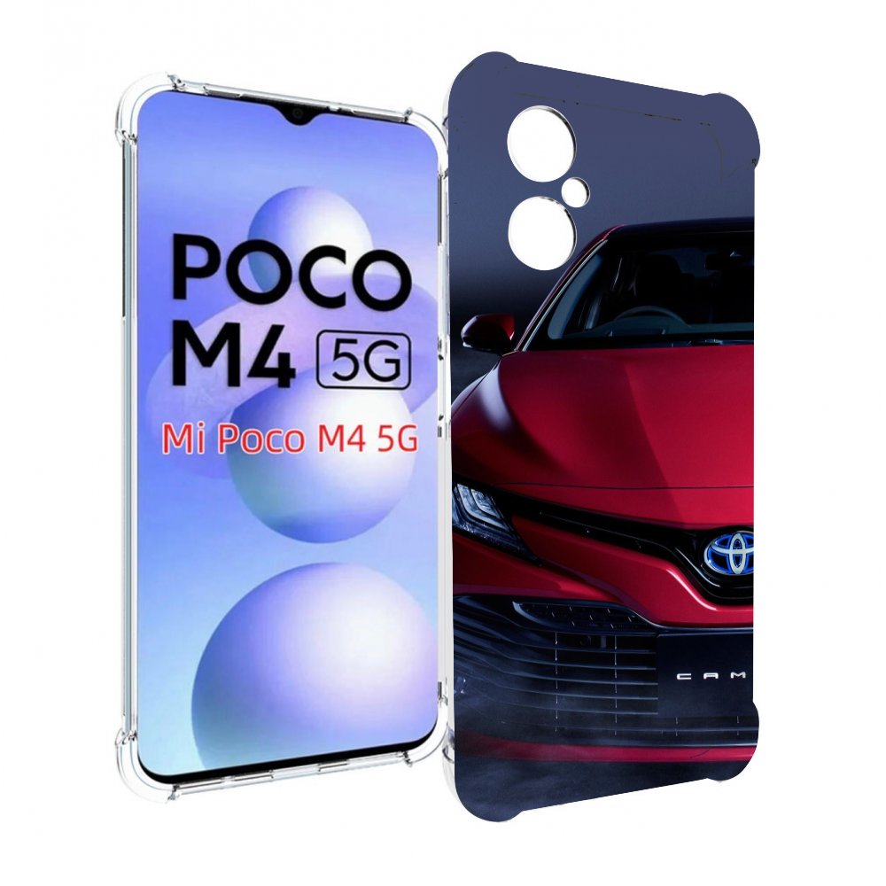 

Чехол Mypads Toyota 1 Для Poco M4 5G, Прозрачный, Tocco