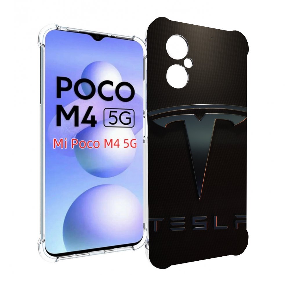 

Чехол Mypads Tesla 3 Для Poco M4 5G, Прозрачный, Tocco