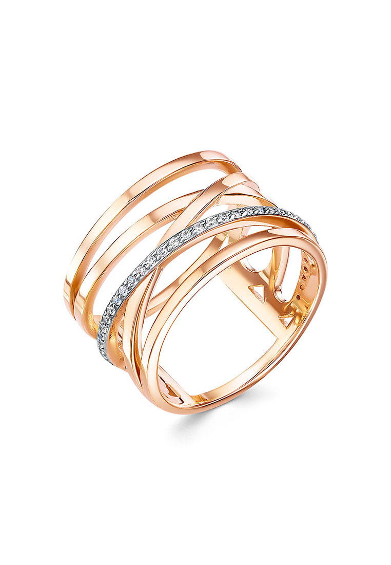 

Кольцо из золота р.  Kari Jewelry 1094010005, фианит, 1094010005