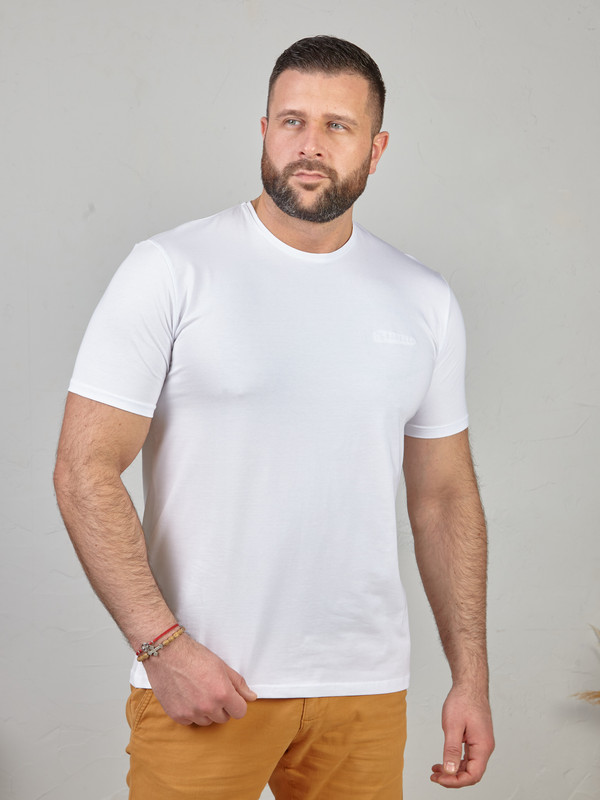 

Футболка мужская Essecco ФТБ_1 белая XL, Белый, ФТБ_1