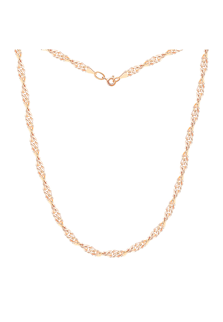 

Цепочка из красного золота 45 см Kari Jewelry 585028-060, Золотистый, 585028-060