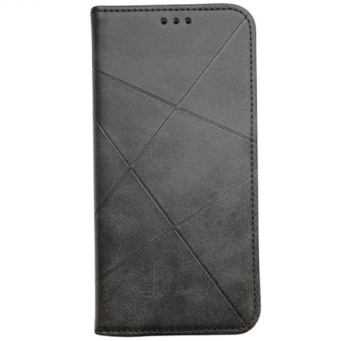 

Кожаный чехол книжка Epik Spider Book для Huawei P Smart (2019)/Honor 10 Lite, Черный, Spider Book