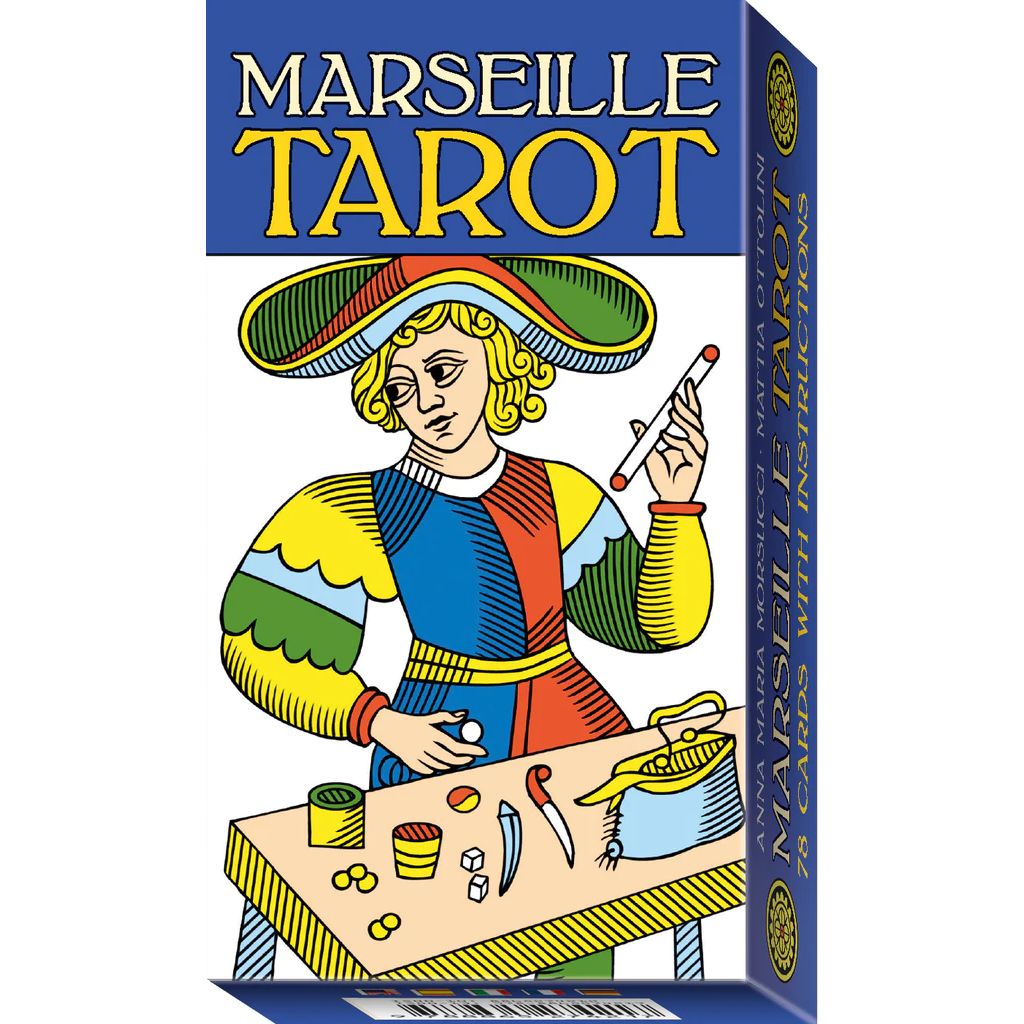 

Tarot of Marseille. Мини таро Марсельское, Синий