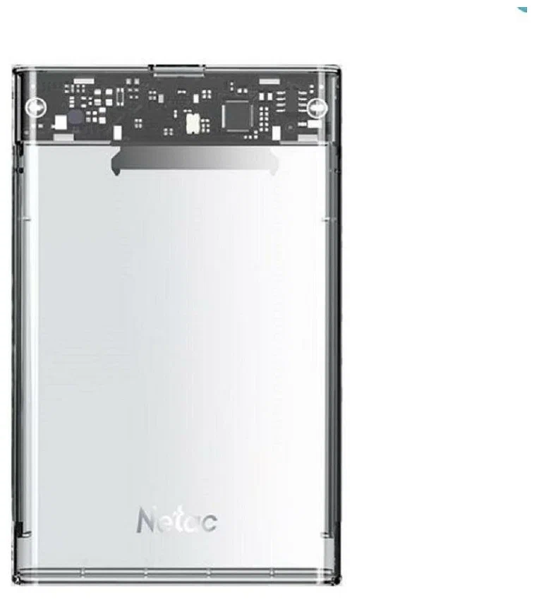 

Внешний корпус Netac WH11 NT07WH11-30C для HDD/SSDC 2.5", Прозрачный, WH11