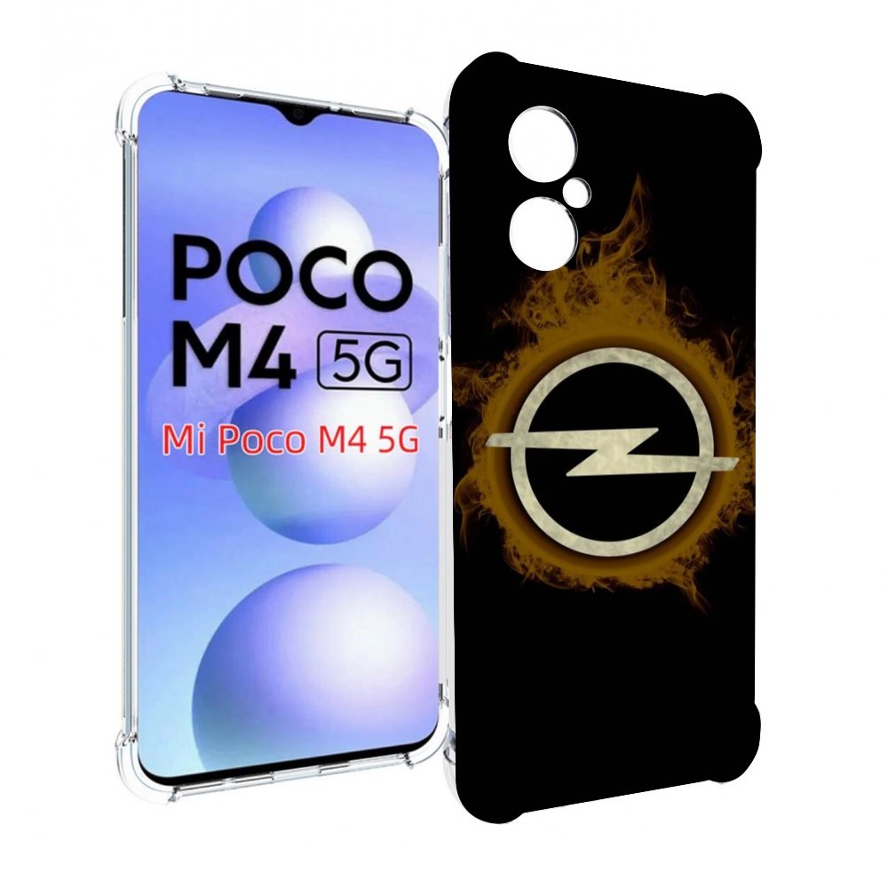 

Чехол Mypads Opel 1 Мужской Для Poco M4 5G, Прозрачный, Tocco