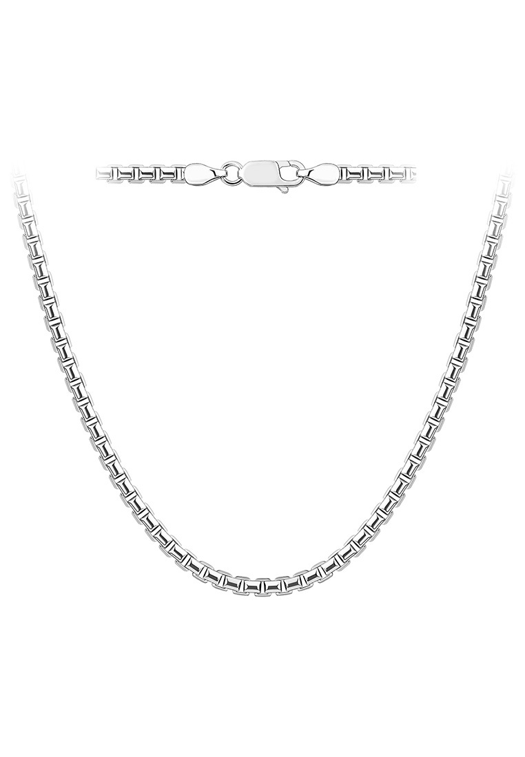 

Цепочка из серебра 65 см Kari Jewelry НЦ-9251122-070, Серебристый, НЦ-9251122-070