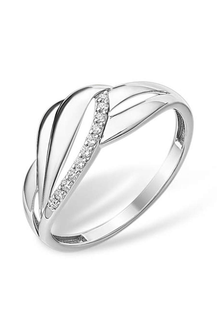 

Кольцо из серебра с фианитом р. 20,5 Kari Jewelry 1010017967-501, 1010017967-501