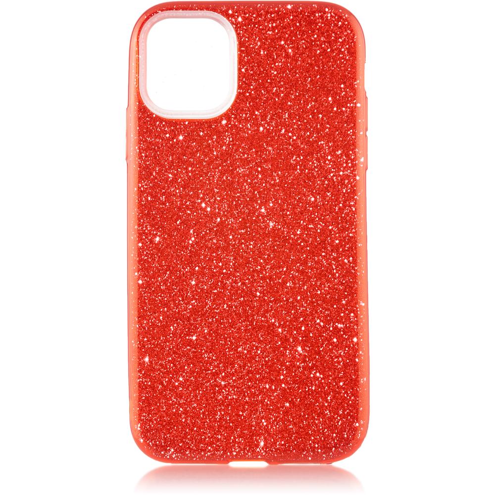 фото Чехол для apple iphone 11 brosco shine красный