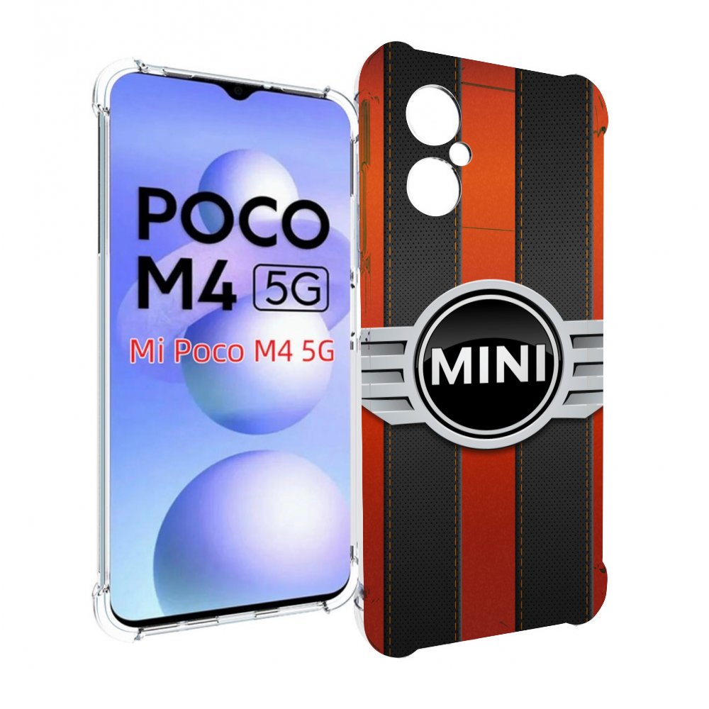 

Чехол Mypads Mini 1 Для Poco M4 5G, Прозрачный, Tocco