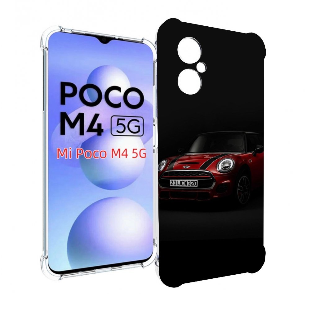 

Чехол Mypads Mini 4 Для Poco M4 5G, Прозрачный, Tocco