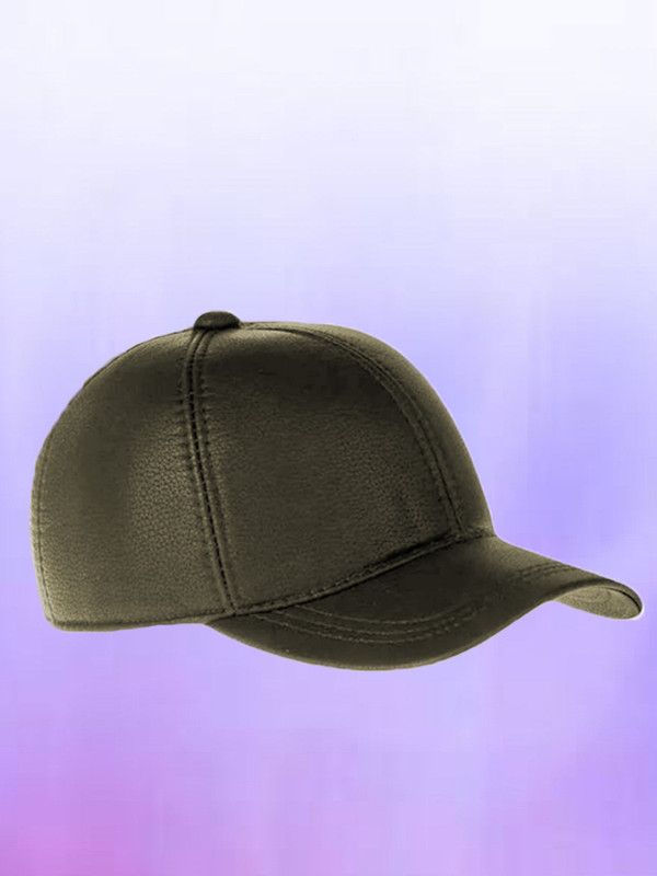 Бейсболка унисекс RAMMAX. IT'S MY STYLE! BSBCap-PU-03 коричневая, р.59