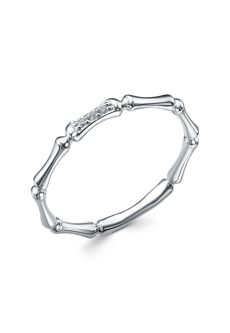Кольцо из серебра с фианитом р. 19 Kari Jewelry 3101018165